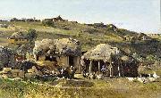 Nikolay Nikanorovich Dubovskoy In The Village oil